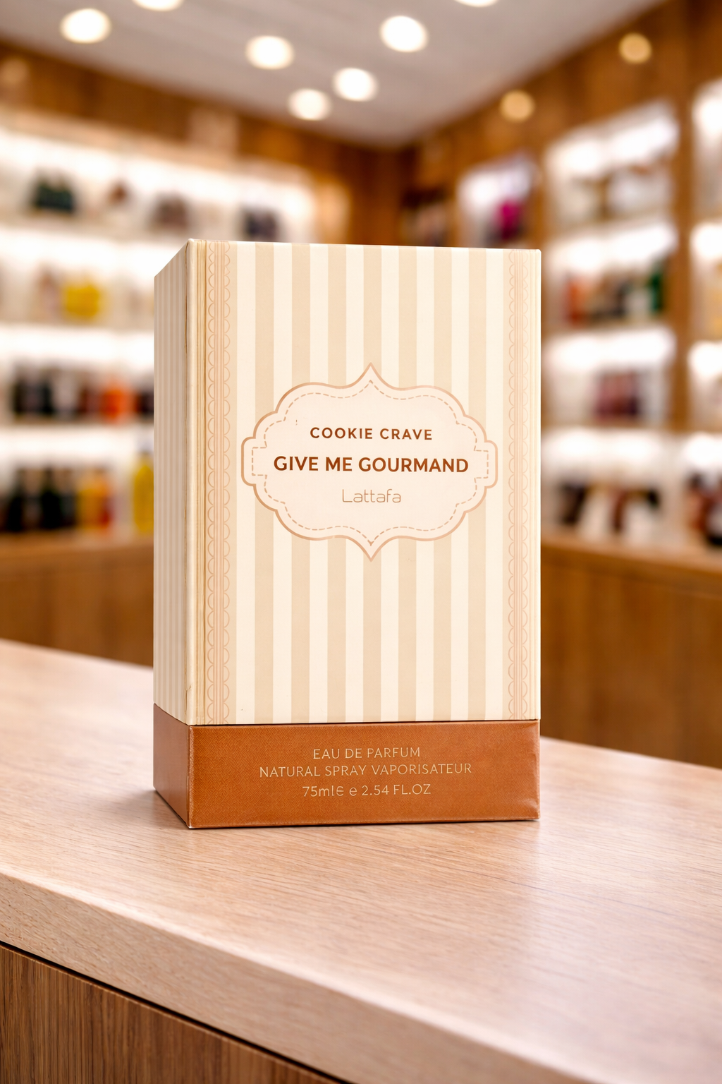 Cookie Crave Give Me Gourmand Eau De Parfum 75ml by Lattafa